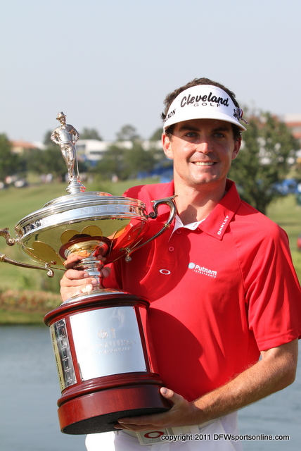 2011 HP Byron Nelson Championship winner Keegan Bradley. Photo by George Walker for DFWsportsonline